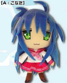 Movic Lucky Star Plushies Izumi Konata My Anime Shelf