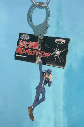 главная фотография Banpresto Lupin the 3rd Handcuffs Keychain Keyring Figure Daisuke Jigen