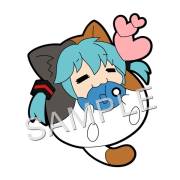 главная фотография Pic-Lil! Hatsune Miku Rubber Strap #02 Marukunaru Ver.