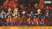 фотография Real Works Dragon Ball Selection Genealogy of Super Fighters: Son Goku SSJ3