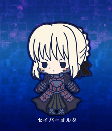 главная фотография es Series Rubber Strap Collection Fate/stay night chapter 2: Saber Alter