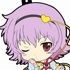 Petanko Touhou Trading Rubber Strap Vol.2: Komeiji Satori