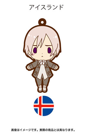 главная фотография es Series Rubber Strap Collection Hetalia Part 2: Iceland