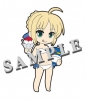 фотография Pic-Lil! Fate/Saber Trading Strap: Saber Swimsuit ver.