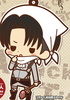 фотография -es series nino- Attack on Titan Rubber Strap Collection: Levi Cleaning ver.