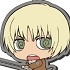 Chimi Shingeki Earphone Jack Mascots: Armin Arlelt