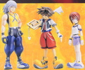 фотография Kingdom Hearts Soft Figure DX 3 Pack Set: Kairi