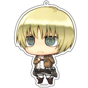 главная фотография Attack on Titan Deka Keychain: Armin Arlelt Salute ver.