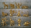 фотография Saint Cloth Myth APPENDIX Gold Cloth Object Set: Aries Cloth Object