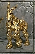 главная фотография Saint Cloth Myth APPENDIX Gold Cloth Object Set: Capricorn Cloth Object