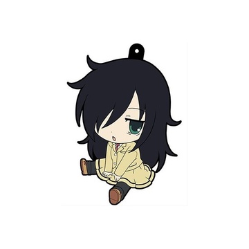 главная фотография WataMote Petanko Trading Rubber Strap: Kuroki Tomoko school uniform Ver.