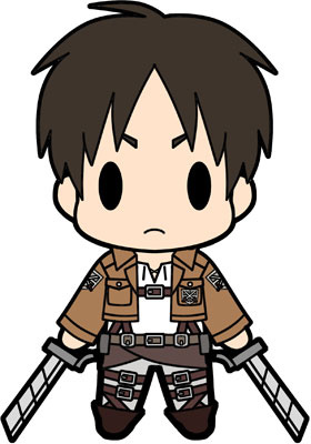 главная фотография D4 Attack on Titan Rubber Keychain Collection Vol.1: Eren Yeager