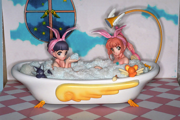 главная фотография Daidouji Tomoyo and Kinomoto Sakura Bath Towel Ver.