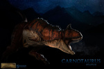фотография Dinosauria Carnotaurus Statue