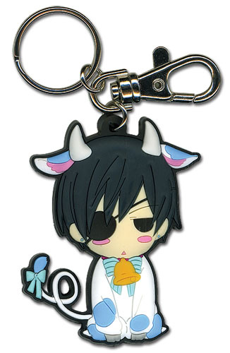 главная фотография Ciel Phantomhive Cow Cosplay Keychain