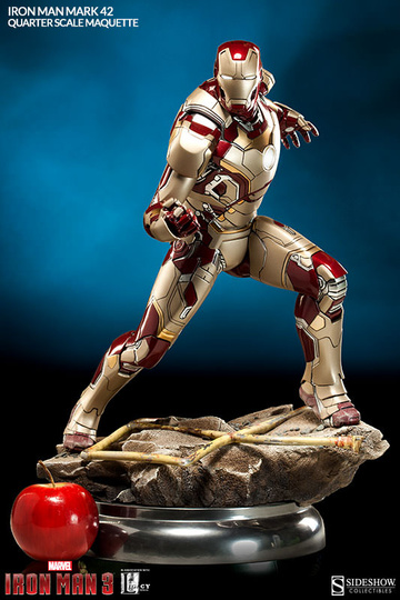 главная фотография Quarter Scale Maquette Iron Man Mark 42 