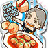 Haikyuu!! Acrylic Food Keychain: Koshi Sugawara