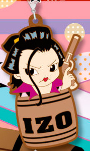 главная фотография One Piece Rubber Strap Collection Barrel Colle vol.2 ~Shirohige to taru-iri Musuko-hen~: Izou