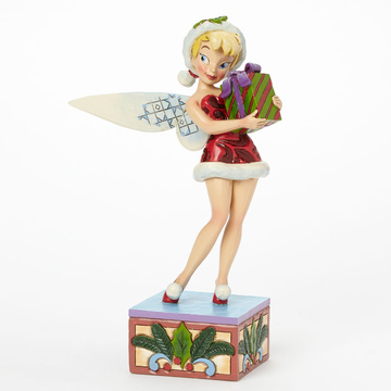 главная фотография Disney Traditions ~Holiday Wishes~ Tinker Bell with Present