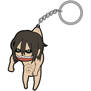 главная фотография Attack on Titan Tsumamare Pinched Keychain: Titan Eren