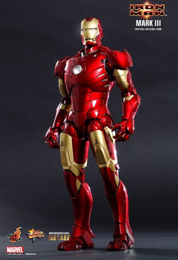 главная фотография Movie Masterpiece Diecast Iron Man Mark 3