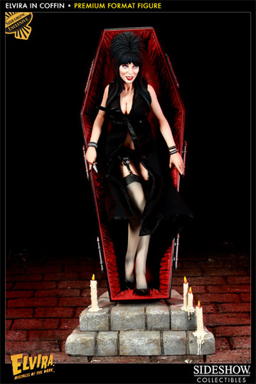 главная фотография Premium Format Figure Elvira in Coffin Exclusive Ver.