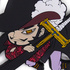 One Piece Tsumamare Pinched Strap: Dracule Mihawk