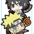 Naruto Rubber Mascot de Two-Man Team dattebayo!: Naruto & Sasuke