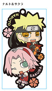 главная фотография Naruto Rubber Mascot de Two-Man Team dattebayo!: Naruto & Sakura