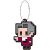 фотография Ace Attorney Dot Character Rubber Mascot Collection: Mitsurugi Reiji