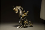 фотография KT Project KT-001 Takeya Style Jizai Okimono Kirin Iron Rust Look Edition