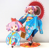 фотография Mahou Shoujo Madoka★Magica SD Rubber Strap Set Kimono Ver: Kaname Madoka Maiko ver.