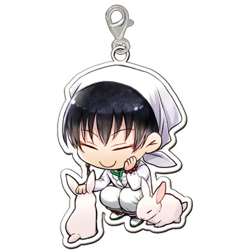 главная фотография Doujin Goods Hoozuki no Reitetsu Metal Charm: Hakutaku & rabbits