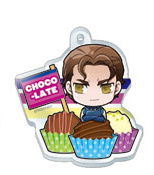 главная фотография Ace of Diamond Acrylic Food Keychain: Takigawa Chris Yuu