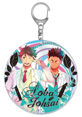 главная фотография Haikyuu!! Acrylic Art Keychain: Oikawa & Iwaizumi