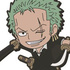 Ichiban Kuji One Piece ~Dressrosa Battle Hen~: Roronoa Zoro Rubber Strap