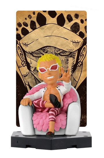 главная фотография Ichiban Kuji One Piece ~Dressrosa Battle Hen~ Card Stand Figure: Donquixote Doflamingo