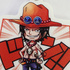 One Piece Earphone Jack Charm: Portgas D. Ace