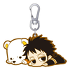 фотография One Piece Darun Rubber Keychain: Trafalgar Law & Bepo