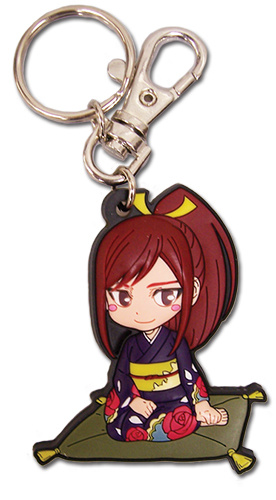 главная фотография Fairy Tail Yukata PVC Keychain: Erza Scarlet