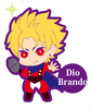 фотография JOjO rubber keychain: Dio Brando
