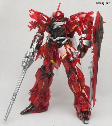 главная фотография HGUC MSN-06S Sinanju Red Comet Sparkle Ver.