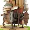 фотография Miniatuart Kit Howl's Moving Castle