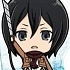 Shingeki no Kyojin Acrylic Charm: Mikasa Ackerman