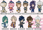 фотография Touken Ranbu Online Chibi Touken Danshi Rubber Strap Collection Vol.2: Namazuo Toushirou