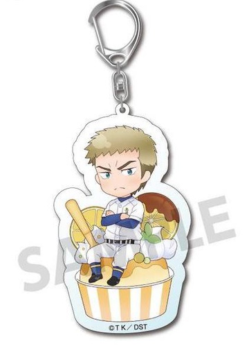 главная фотография Pic-Lil! Ace of Diamond Trading Acrylic Keychain: Shinji Kanemaru