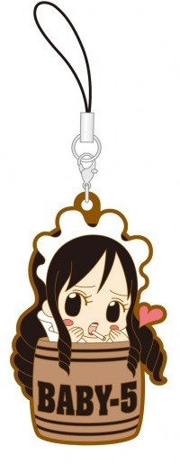 главная фотография One Piece Rubber Strap Collection Barrel Colle Vol.8 Donquixote Family Hen: Baby 5