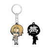 фотография Shokugeki no Soma Rubber Keychain: Takumi Aldini