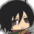 Chimi Shingeki Earphone Jack Mascot Vol.2: Mikasa