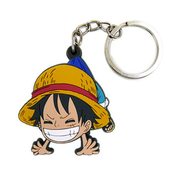 главная фотография ONE PIECE Tsumamare Pinched Keychain: Luffy (Early Childhood Ver.)